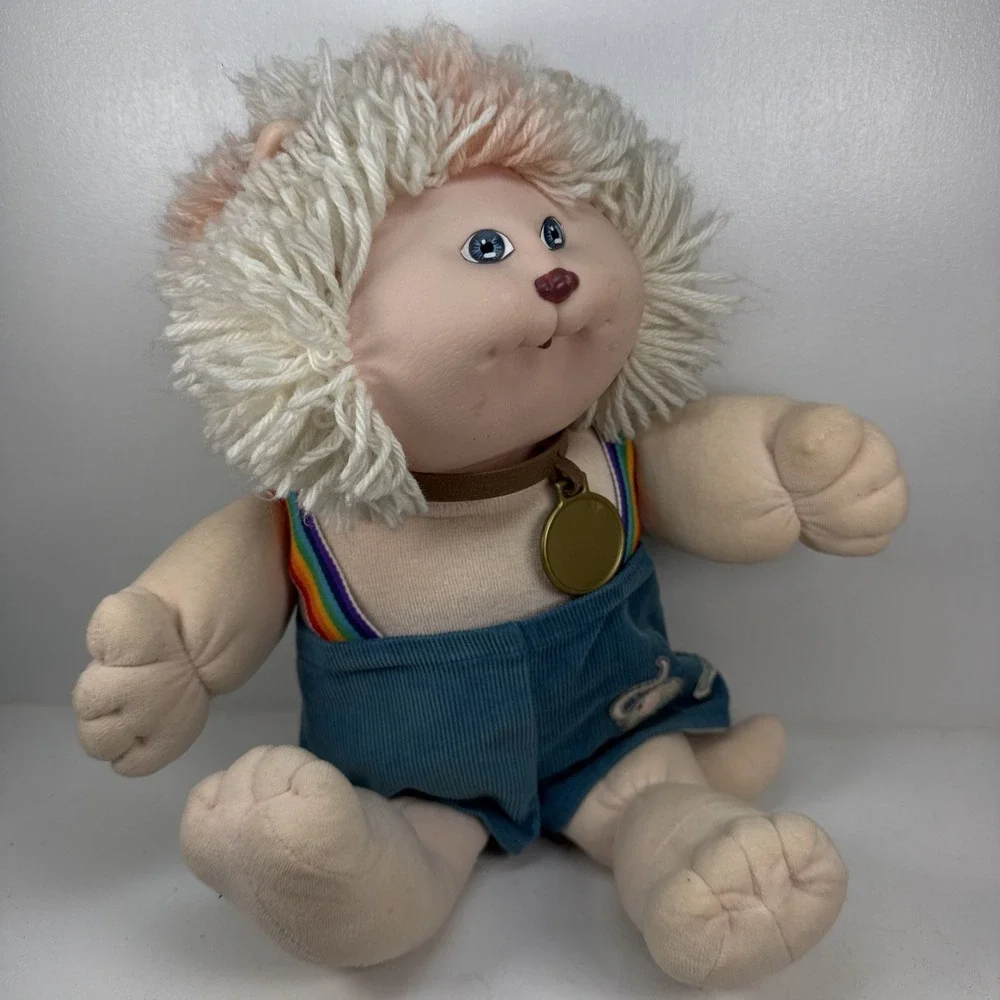 Vintage Cabbage Patch Koosas Stuffed Animal doll toy  kitty Lion Coleco‎ 1983